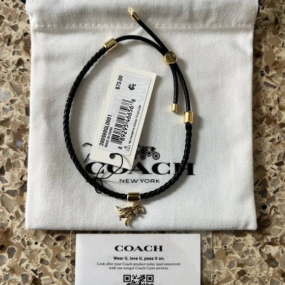 Coach Rexy Braided Bracelet Friendship - Picture 2 of 2